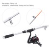 Portable Fishing Pole Set Telescopic Fishing Rod Reel Combos Kit