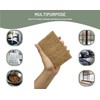 12 Pack Natural Kitchen Sponge - 12 Pcs Plant Based
