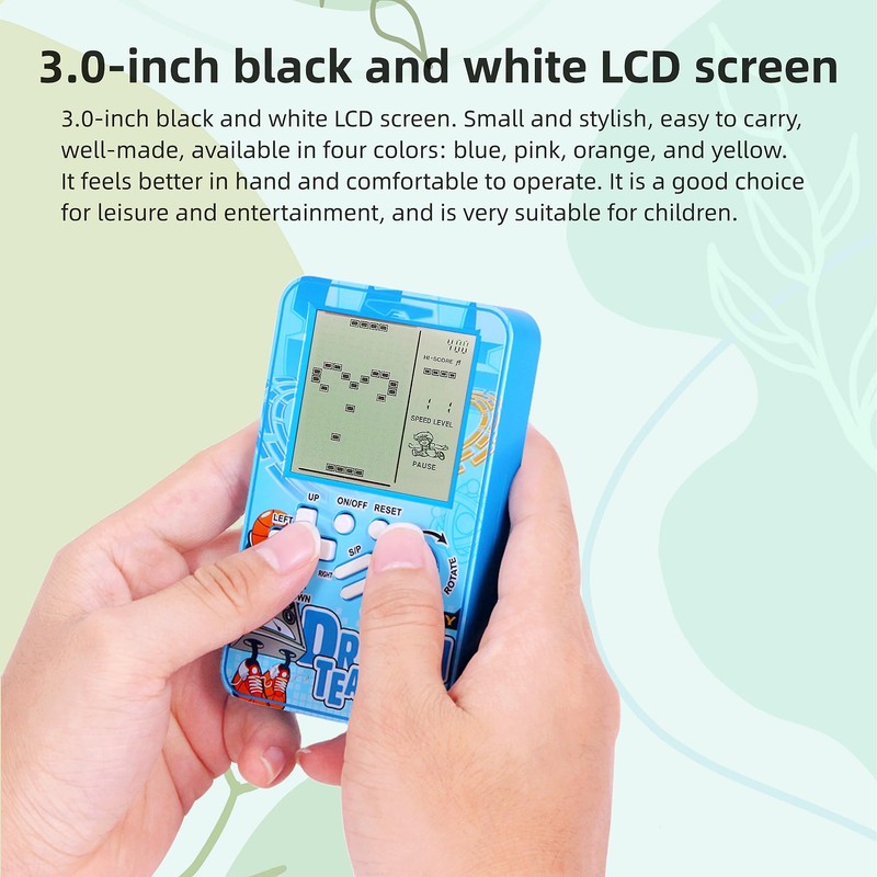 CZT Poket block game console Built-in multiple classic Retro brick