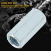 5pcs M12*40 Long Rod Coupling Nut, Carbon Steel Hex Sleeve