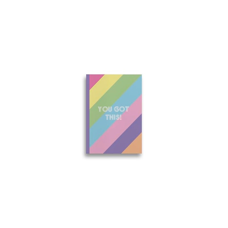 Eurowrap A5 Lined Notepad – 100 Sheets, Inspirational You Got