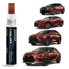 COSLAKE Car Touch Up Paint(Copper Crest(4Y5)) for Lexus, Car Paint Scratch Repair Kit, Quick & Easy Solution to Repair, 2 in 1 Scratch Remover Pen with Color-Matched