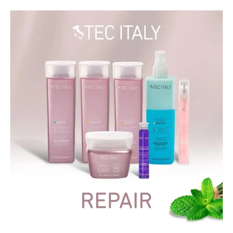 Tec Italy Massimo Shampoo Reparador De Cabello Procesado