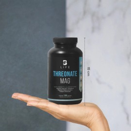 L-treonato De Magnesio De 180 Capsulas. L Threonate B Life