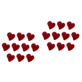 Baluue 20pcs Heart Shape Mini Hair Claw Clips for Girls Heart Jaw Clip for Women Styling Diy Tools