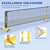TYRSEN Pickleball Net Set - Pickleball Net on Wheels for
