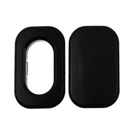 HCmotorku Motorcycle Filler Antenna Hole Cover Suitable for Harley Touring Street Glide 2006-2022 Road Glide 2010-2022 Road King Special 2017-2022 Black