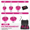5Pcs PVC Pipe Reamer, 04520 For PPRK5 Plastic PVC Pipe