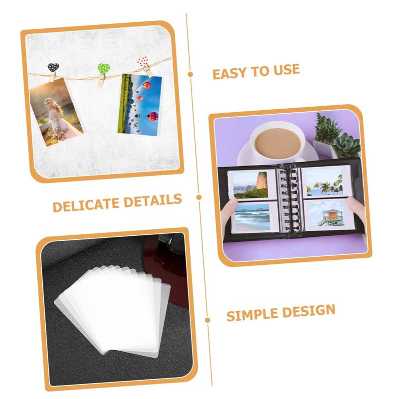 COHEALI 3sets Laminate Pouches Self Sealing Laminating Sheets Waterproof Lamination