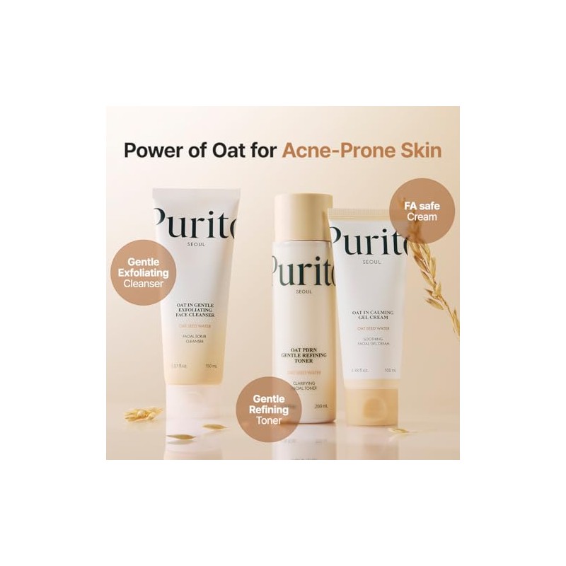 Purito Oat Pdrn Gentle Refining Toner 200 Ml 6.76 Fl.oz