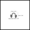 Hihaha 3pcs Turbocharger Actuator Wastegate Circlip E Clip Pin for