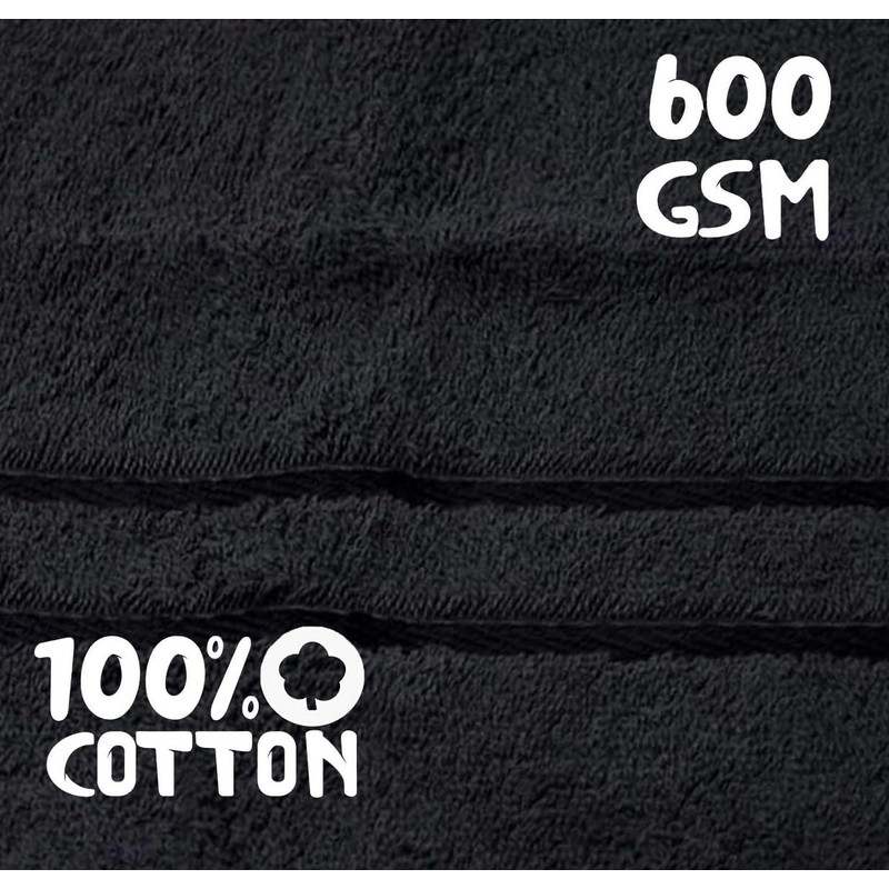 Towelogy® 600GSM Cotton Washcloths Multipack Quick Dry Flannels Face Towels