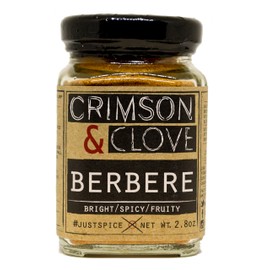 Berbere Ethiopian Spice Blend by Crimson and Clove (2.8 oz.) No Sodium, Sugar Free, Paleo, All Natural