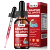 Creatine HCL Liquid Drops for Men & Women, Creatine Hydrochloride