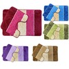 Lizzy 2Pcs Leaf Bath Mat Set | Non-slip Bathroom Mats