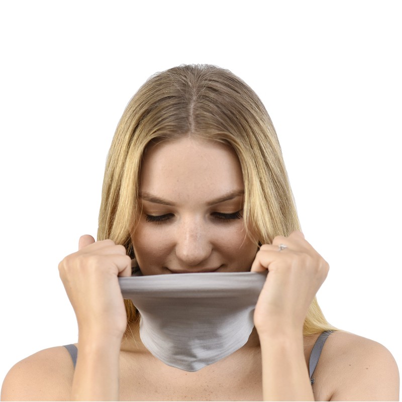 Jasmine Silk Ladies Headband One Size - grey