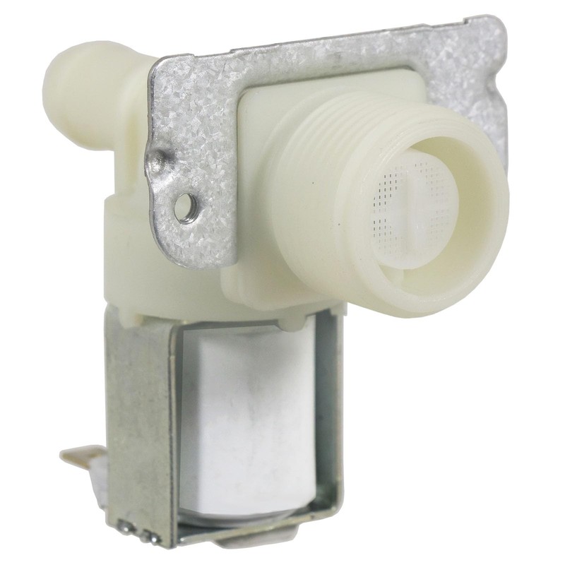 Spares2go Universal Dishwasher Solenoid Valve Electric Water Fill Single Inlet