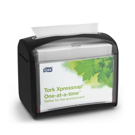 Tork Xpressnap 6232000 - Dispensador de servilletas de mesa N4, línea distintiva, 1 pieza, 6.1 x 5.9 x 7.9 pulgadas, 6232000