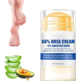 2025 Nuevo Crema Hidratante para Pies, Repara e Hidrata los Pies Secos y Agrietados, Exfoliating Moisturizing Foot Ointment, 40 ml (1)