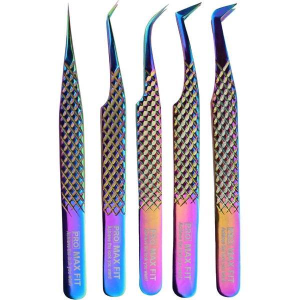 Eyelash Tweezers Set (Multi)