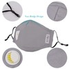 Packool 3PCS Mouth Masks Activated Carbon PM2.5 Dust Proof Half