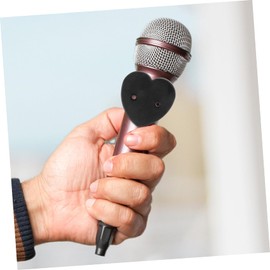 Kisangel 3pcs Microphone Holders Plastic Mic Clips for Easy Installation Stands Compatible with Microphones for Studio and Stage Use