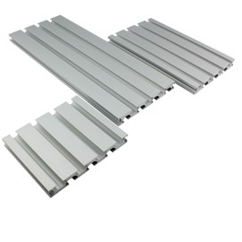 Aluminium Profile 15 x 120 mm, 2 m System, Assembly, Construction Profile Groove 8-100-2000 mm