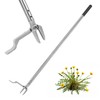 BARAYSTUS Stand up Weed Puller with 3 Claw Head, 45.6"