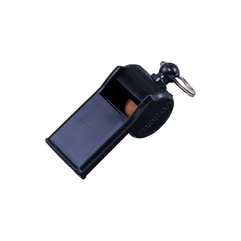Molten WTRBK Referee Goods Whistle, Tri-Tone, Black