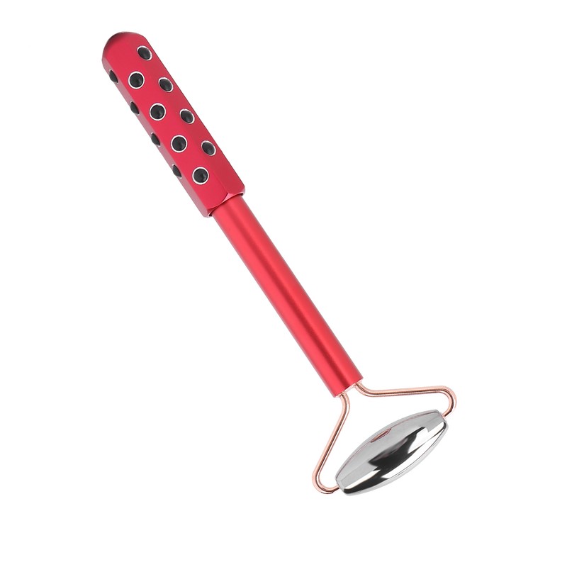 Germanium Granule Face Beauty Roller Massager Terahertz Stone Massage Tool