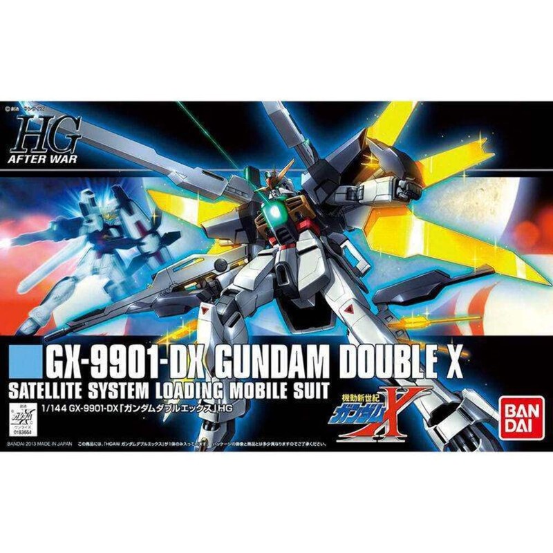 BANDAI HGAW 1/144 GX-9901-DX Gundam Double X (Mobile Gundam New