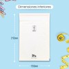 RAYLU PAPER - Pack of 10 Kraft Bubble Mailers with