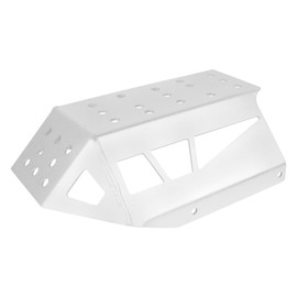 CHIFUN Skid Plate Compatible with Kawasaki Versys-X 300 Versys X300 KLE 300 KLE300 2017-2021 Motorcycle Lower Engine Guard Bottom Protection Aluminum Belly Pan Silver