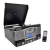 Updated Version Pyle Retro Turntable, Built-in Speakers, Wireless Record Player,