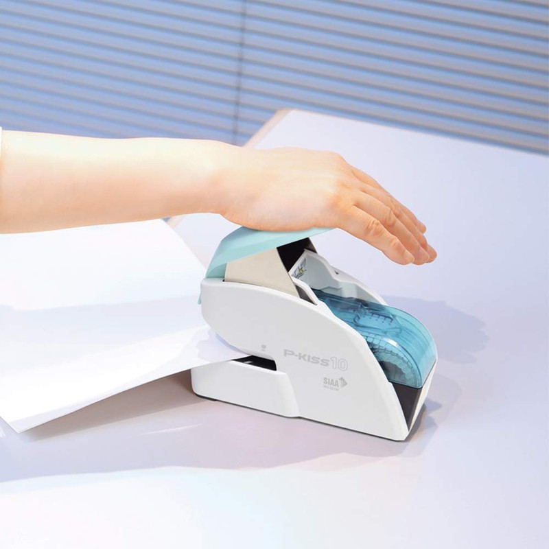 Max Paper Staple Stapler P-KISS White -