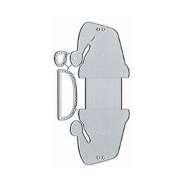 Christmas Santa Hat Lollipop Holder Box Metal Die Cuts,Merry Christams Hat Cutting Dies Cut Stencils DIY Scrapbooking Decorative Embossing Paper Scrapbooking Card Making