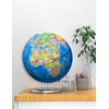 SOUNDANCE 13 Inch World Globe with Stable Heavy Metal Base,
