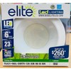 Elite RL631 6" LED Baffle Retrofit Kit, 950 Lumens (White,
