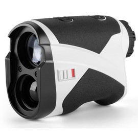 Golf Rangefinder with Slope, 1100 Yards Laser Rangefinder Golf for Hunter, 6X High Precision, USB-C Rechargeable, Flag Lock, Vibration Alert, Waterproof, for Tournaments Outdoor Activities