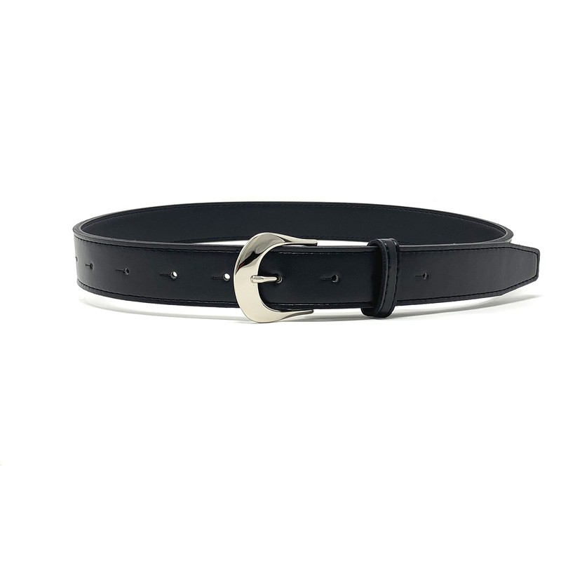 Bell Label Women's Business Belt, Buckle, Interchangeable, Made in Japan,