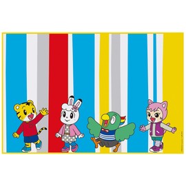 Skater VS1 Shimajiro Leisure Sheet, S, 23.6 x 35.4 inches (60 x 90 cm), 21