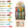 TINYMILLS 24 Pcs Garden Fairy Mushroom Stackable Pencil Assortment with