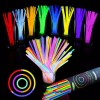 EPN 100 8'' Glow Sticks Bracelets Necklaces+Brac