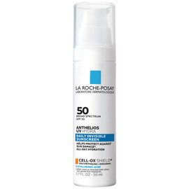 La Roche Posay Anthelios UV Hydra Sunscreen SPF 50, Daily Hydrating Sunscreen for Face with Hyaluronic Acid and Vitamin E, Broad Spectrum Invisible SPF Protection, Anti Aging, Fragrance Free