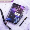 Dzhzal Diary with Lock, Starry Sky Journal for Boys Girls