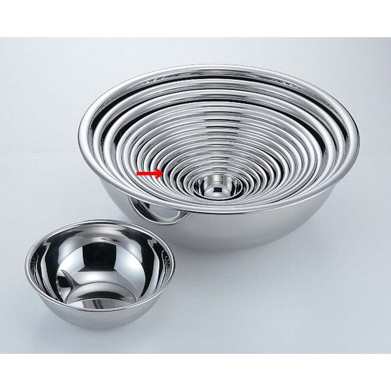 藤井器物製作所 18-8ステンレス Fボール 21cm