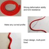 Woodworking Profiling Strip with Gear-Driven Chain - 1.98m Flexible Polymer
