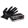 Bodyguards Black Nitrile Disposable Gloves GL897 Powder Free Tattoo Mechanic