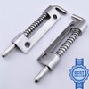 Animal Latch 1 Piece Metal Lock Spring Loaded Latch with
