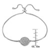 Hoops & Loops - Pulsera de Plata de Ley con